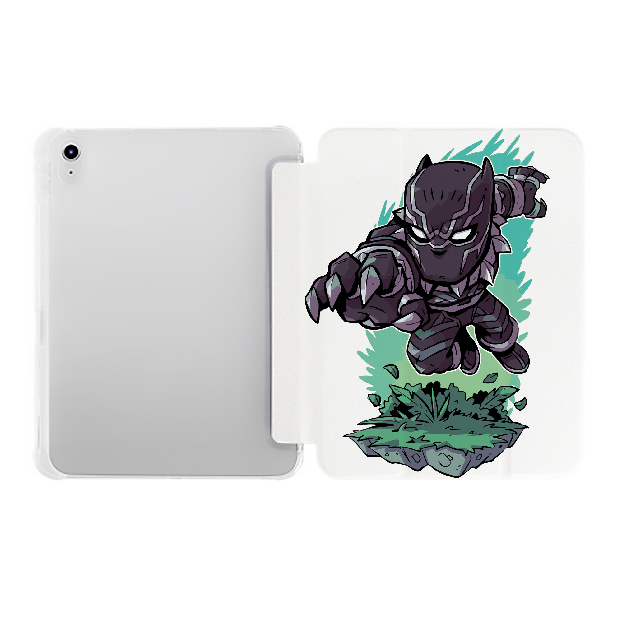 （画像用） アベンジャーズ The Avengers IPad ケース ペン収納付き 三つ折りスタンド PUレザー×シリコン 対応機種9.5/10.5/10.9インチ